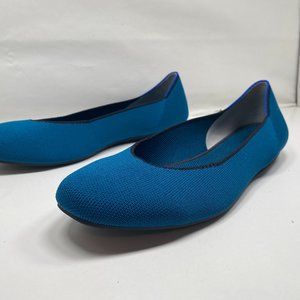 Rothy's Square toe, Pacific Blue, size 12.5, Lightly used